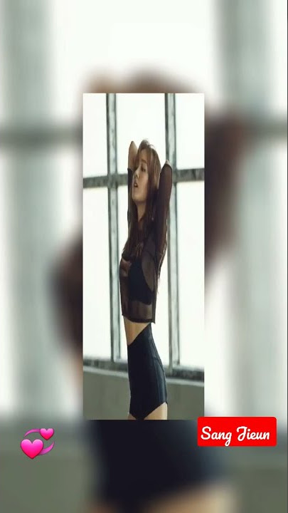 Atriz,  cantora e dançarina, sul-coreana #Sang Jieun....#linda  #coreana