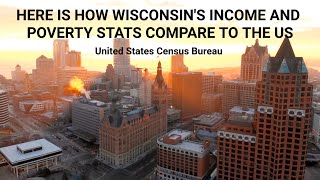 Here is how Wisconsin's income and poverty stats compare to the US