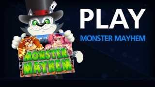 Watch Monster Mayhem Video at CoolCat Casino