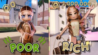 They Bullied me, so I became rich💸🤑 | A Rags to Riches Berry Avenue Movie | Voiced Roleplay