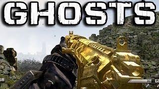 Call of Duty: Ghosts - All Weapon Camos! Gold, Scale, Autumn, Caustic, more! (COD Ghost Gun Camo)