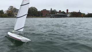 Windy RC Laser Sailing