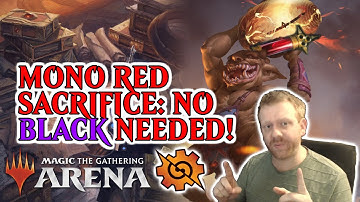 WHY IS NOBODY PLAYING GOBLIN BLAST-RUNNER?!? — 🔴Mono Red Aggro Sac🔴 — MTG Arena Standard