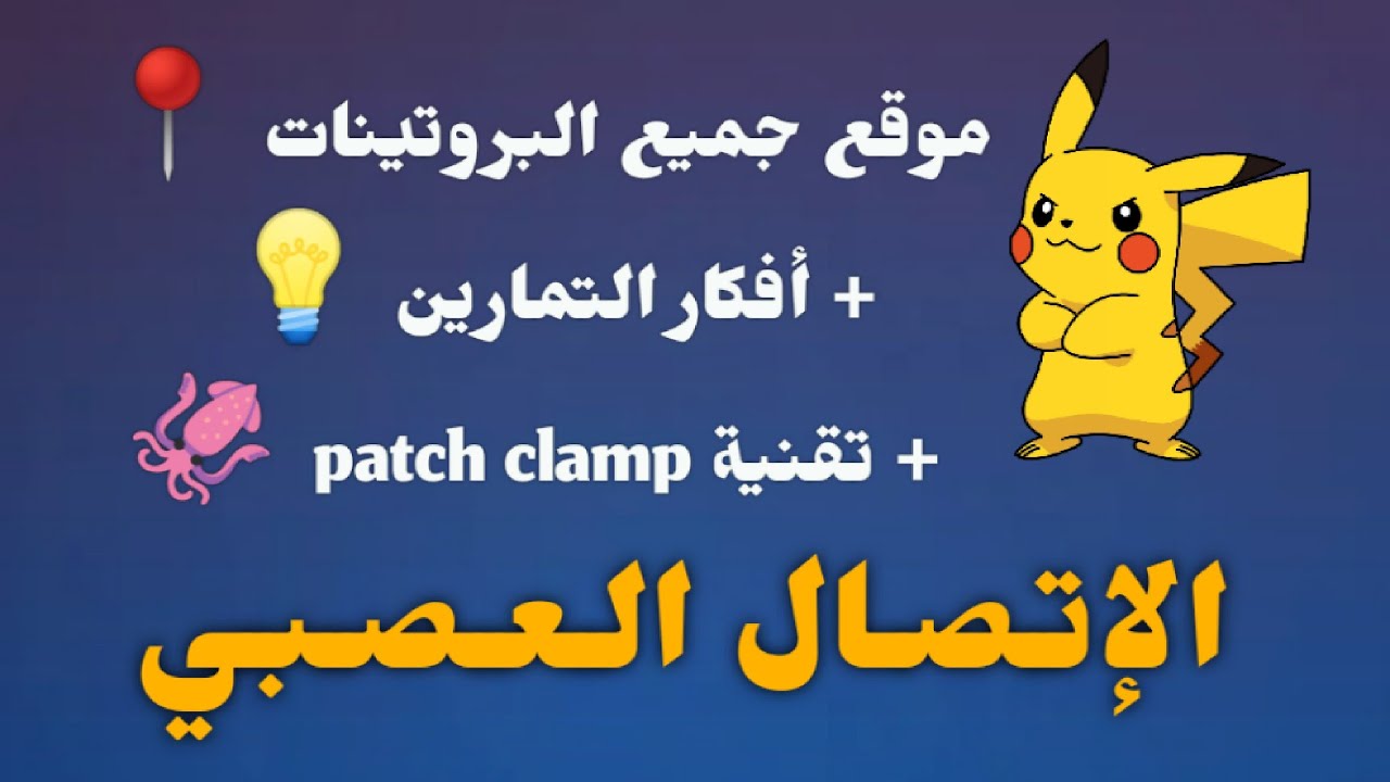 موقع جميع البروتينات + أفكار تمارين + 3 ملاحظات مهمة { الوحدة 5 الإتصال العصبي 🐙 } .