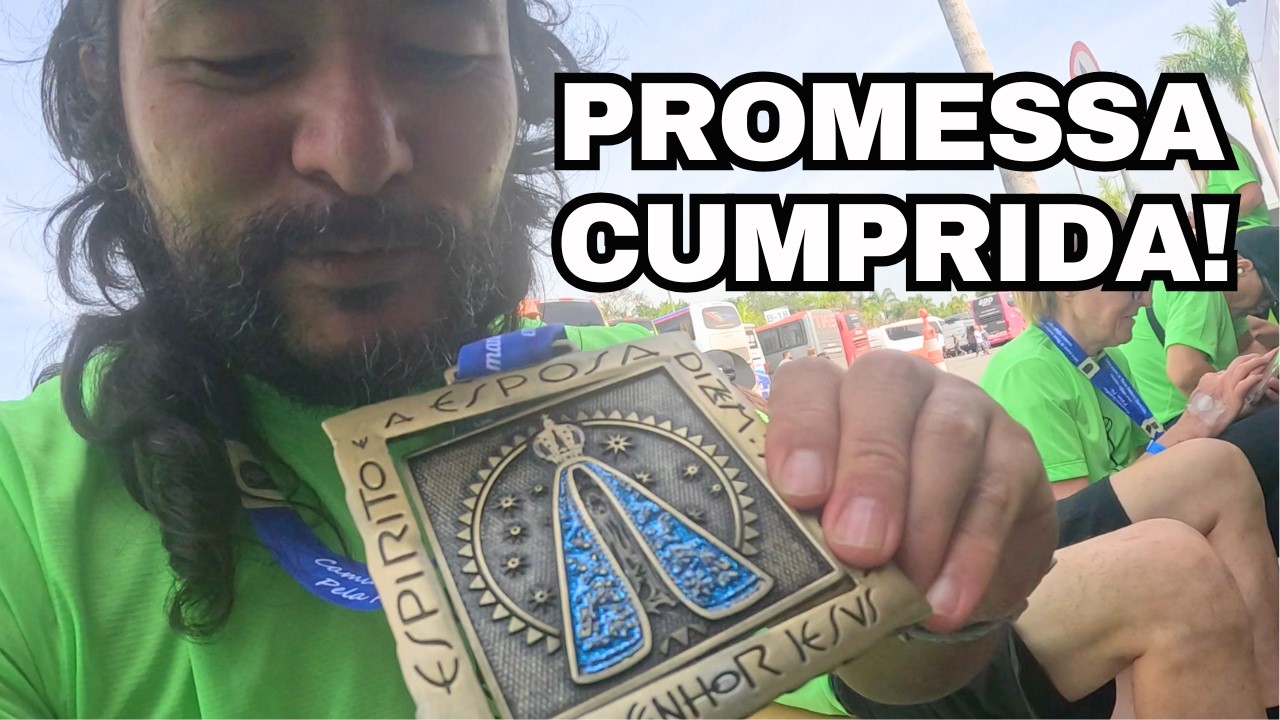 Promessa cumprida na romaria de 30k
