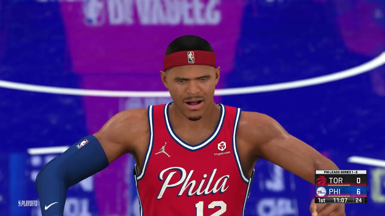 NBA 2K22 – (2022 NBA Playoffs 1st Round) Toronto Raptors vs Philadelphia 76ers Game 2