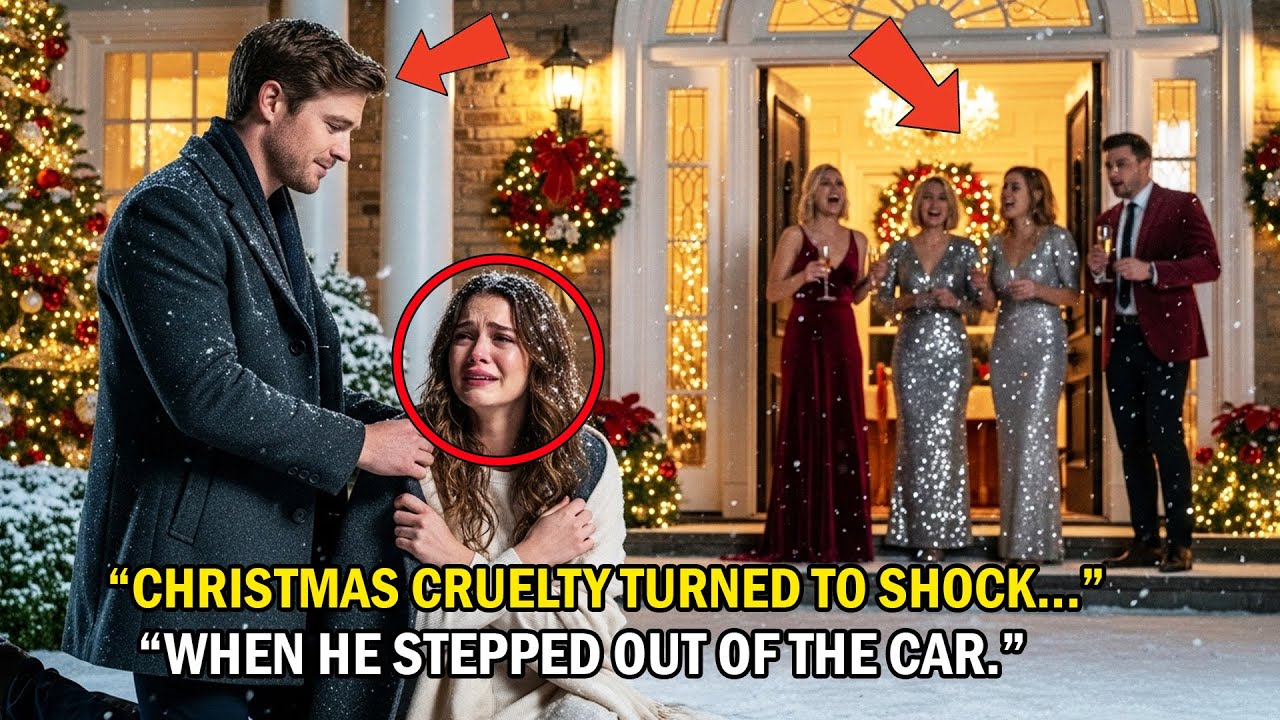 Заносчивые друзья унизили тихую девушку на Рождество — но приезд миллиардера все изменил...