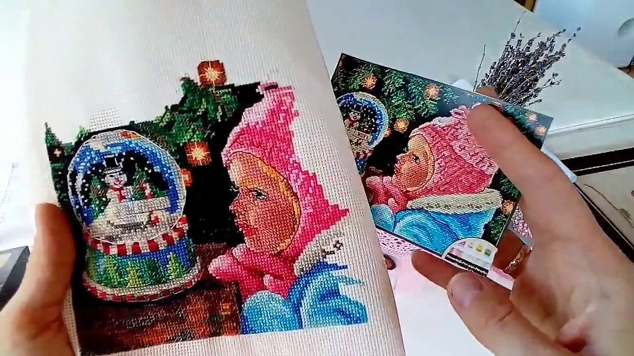 Вышивка крестом процессы