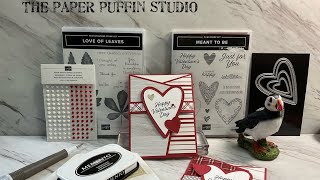Valentine Angled Trifold Card