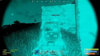 RUST - Rustlaysia Server cheating. Noclip cheat/Flying.