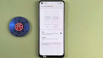 How to change the 90Hz screen refresh rate on OPPO Reno7 Android 13
