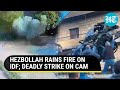 Israel Rattled After Hezbollah Hammers IDF With 30 Missiles | Deadly Lebanon Strike Caught On Cam
