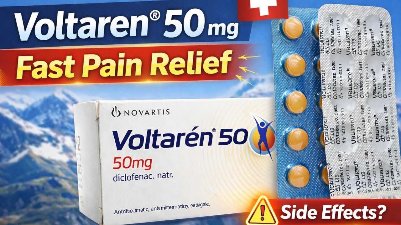Вольтарен 50 мг: объяснение действия | Таблетки от боли | Побочные эффекты и безопасность