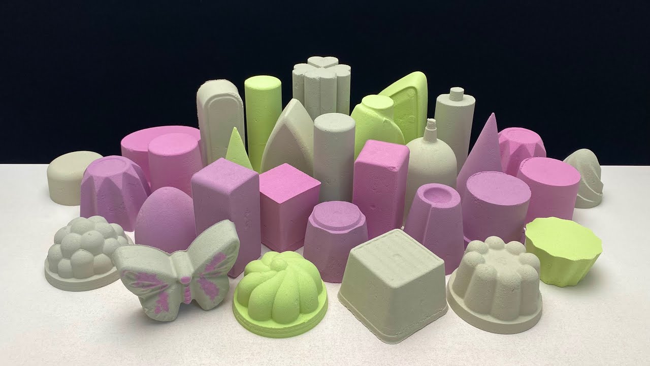 ASMR baking soda | Color separation