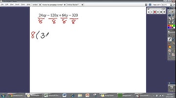 factor by grouping 4 terms video