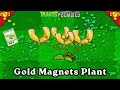 Bunch Gold Magnet - New Plant in Plant vs Zombies Mod
