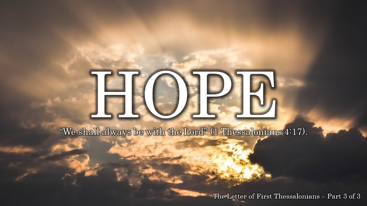 A Study Of 1 Thessalonians Part 3 YouTube