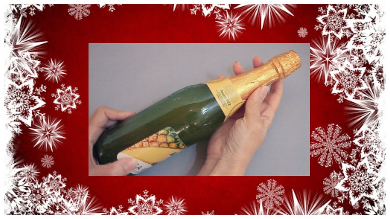 🌟Christmas Bottle Decoration Ideas | Easy Home Decorating Ideas 🎄