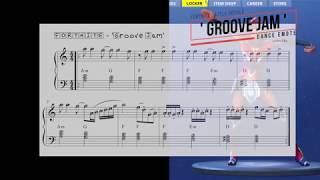 Fortnite Groove Jam - Sheet Music Jam