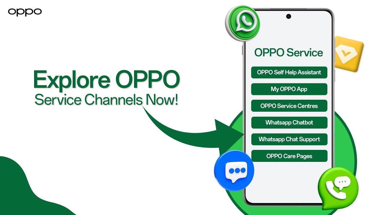 Explore OPPO Service Channels | Easy Support Anytime, Anywhere