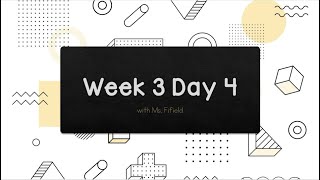 Week 3 Day 4 Math Support