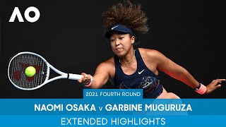 Garbine Muguruza v Naomi Osaka Extended Highlights | Australian Open 2021 Fourth Round