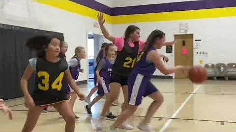 LaMonte vs Otterville 3rd and 4th Grade Girls Bask...