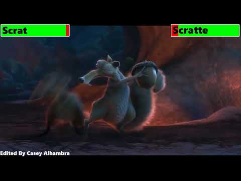 Scrat vs. Scratte (Tango Fight) with healthbars