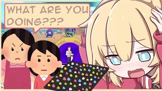Haachama Mom and Sister watch Haachama in Pain using a Foot Massage Mat【Hololive/Eng Sub】