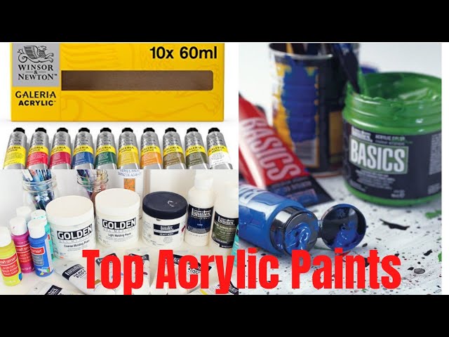 Best Acrylic Paint for Beginners - You Might Be Surprised! - Pamela Groppe  Art - Acrylic Painting for Beginners