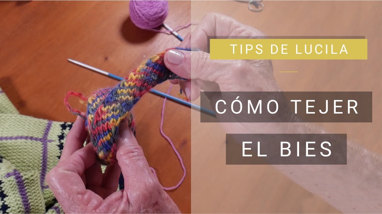 Cómo tejer el bies tejiendo en diagonal 👌 Tips para Tejer bien fácil