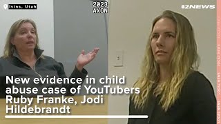 New evidence released in child abuse case of YouTubers Ruby Franke, Jodi Hildebrandt