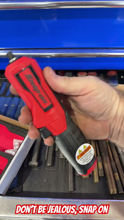 New Snap On tools! Mini 1/4' impact tools! Charged by USB-C