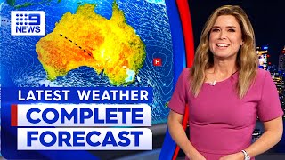 Australia Weather Update: Cold front to bring damaging winds in NSW and Victoria | 9 News Australia