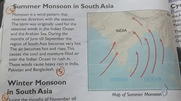 Grade 7 - Social Studies: Chapter 3 (Weather and Climate of South Asia)  - WOODS