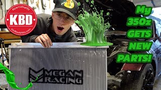 COOLANT WENT EVERYWHERE….(KBD N3-R BUMPER INSTALL)