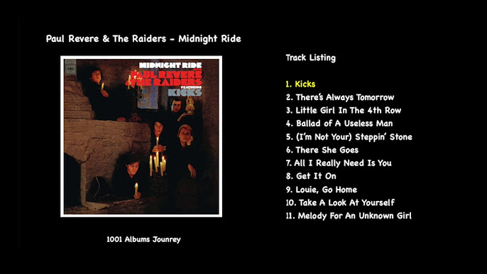 Paul Revere & The Raiders - Midnight Ride - YouTube