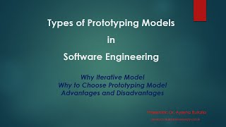 Types of Prototype Model in Software Engineering Project Management