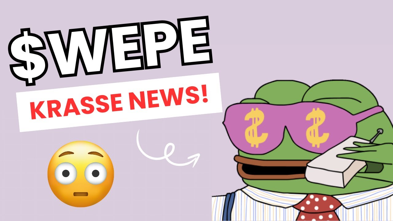 Wallstreet Pepe Coin ($WEPE) - Krasse News😳🐸