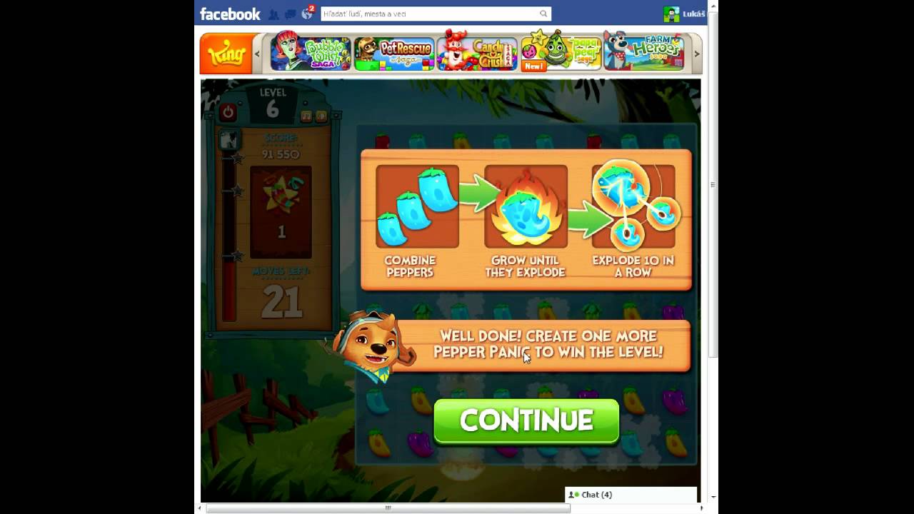 Pepper Panic Saga level 6 😈