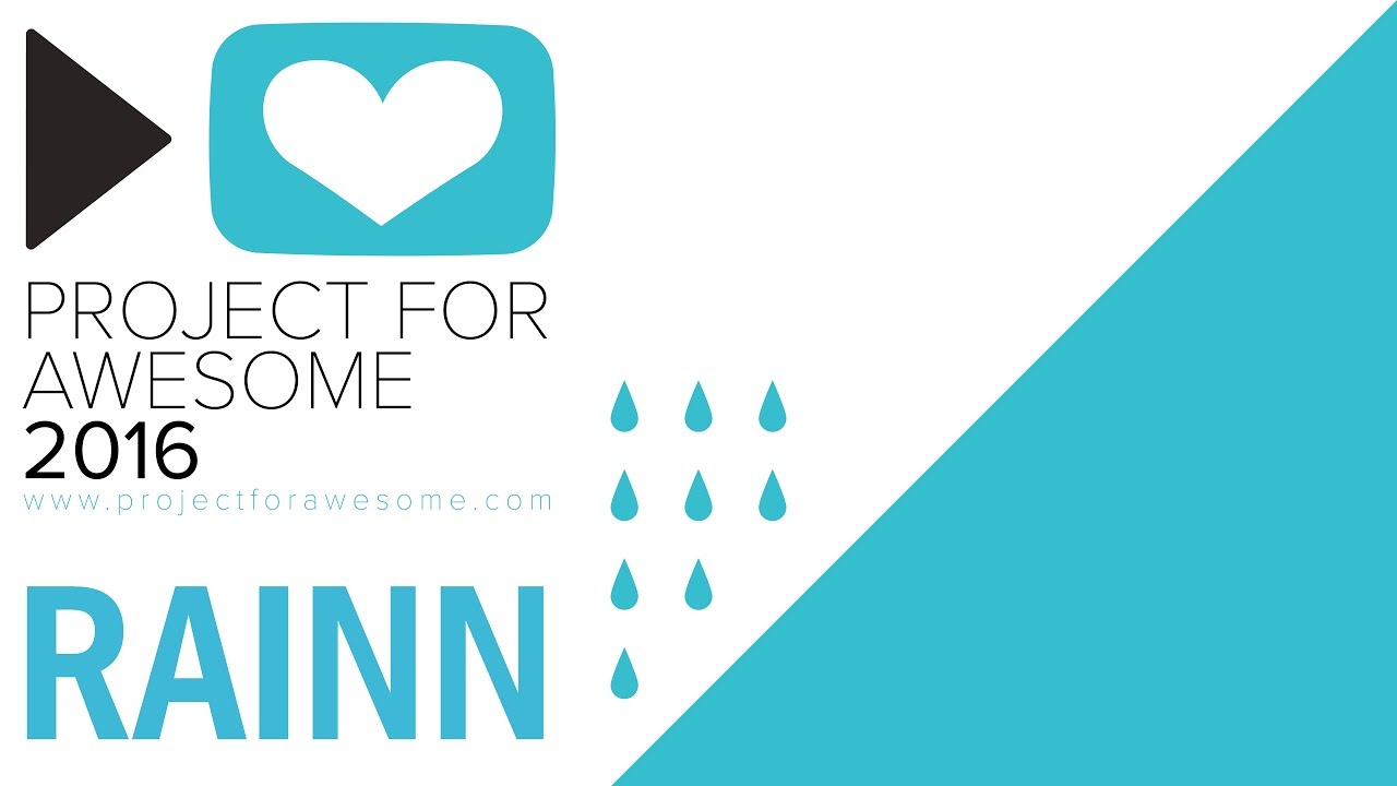 Project for Awesome 2016 RAINN