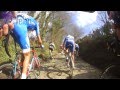 On-board footage from on the Koppenberg at the Tour of Flanders