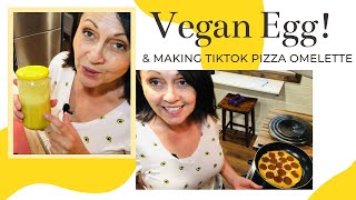 Home Made 'Just Egg' & Making TikTok Pizza Omelette
