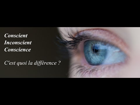 Vidéo: Différence Entre La Conscience Et La Conscience