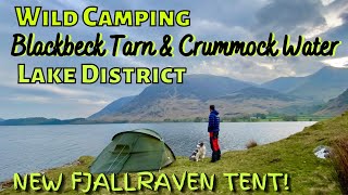 WILD CAMPING LAKE DISTRICT Blackbeck Tarn Crummock Water Haystacks UK  Fjallraven View 2 Tent Test