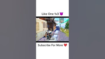 1V3 CLUTCH😎 #bgmi #pubg #bgmiindia #pubgindia #edit #bgmihighlights #gaming #pubgmobile #shorts