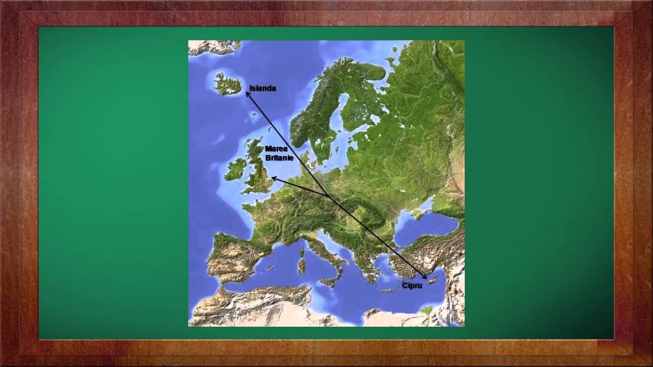 Geografie Clasa A 6 A Lectia Europa Limite Youtube