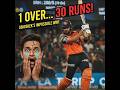 Abhishek Sharma 1 over 30 run impossible #indiavssouthafrica #realcricket24 #indvssa2026 #t20