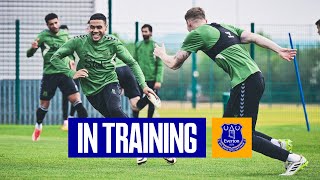 TOFFEES PREPARE FOR FINAL HOME GAME! | EVERTON IN TRAINING