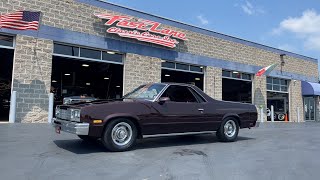 1986 Chevrolet El Camino For Sale